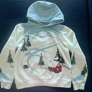 KITH youth  Christmas hoodie, size 12